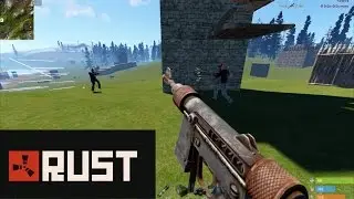 RUST - РАСТ. Прогулки по новому серверу!!! Попытка АНТИРЕЙДА
