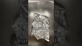Pour Grease Into The Sink With An Aluminum Foil Cup #Grease #Sink #Trick