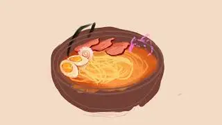 Ramen illustration