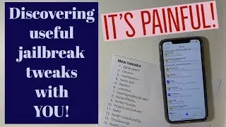 Jailbreak tweaks and their glitches (iOS 13-13.5)