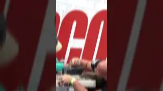 Armwrestling at the Strongman Event!