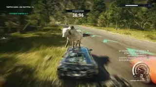 Just Cause 4 приколы [перевозка коровы]