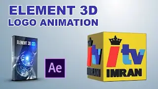 Element 3D After Effects Tutorial | 3D Logo | Element 3D logo animation