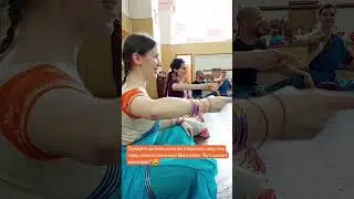 Наші веселі заняття 😁 Bharatanatyam in Ukraine #bharatanatyam #classicaldance #індійськітанці