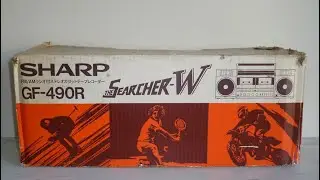 SHARP GF-490R Stereo Radio Cassette Recorder