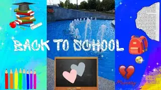 BACK TO SCHOOL