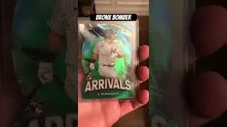 Will Jason Dominguez ever live up to the pressure of the Bronx? #shorts ##sportscards #yankees