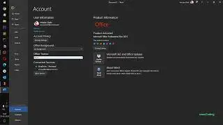 change ms word to light dark mode