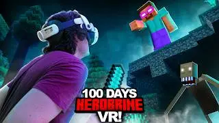 Herobrine Hunted Me for 100 Days in Minecraft