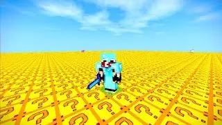 ŞANS BLOKLARI DÜNYASI ÜZERİNDE HAYATTA KALABİLİRMİSİN ?  - Minecraft