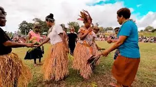 santa cruz dancers of Solomon Islands