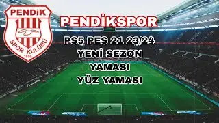 PS5  PES 2021 PS4 PENDİKSPOR TRANSFER YAMASI YÜZ YAMASI NEW | YILDIZ PES YAMA | 
