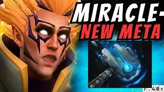 MIRACLE- INVOKER NEW META?! ☄️🔨 FIRST ITEM METEOR HAMMER IS BROKEN! 😱