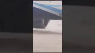 MAA Airport in Flood  #chennaifloods #indigoflight #airport #cyclone #shorts #trending #flight