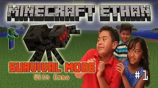 Minecraft Ethan And His Sister Plays Survival Mode In Minecraft