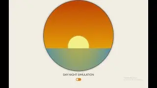 DAY AND NIGHT SIMULATION USING HTML & CSS|CODING WORLD