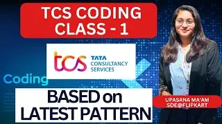 🔥TCS Coding Live Class-1 | TCS Latest pattern Coding Questions 🔥