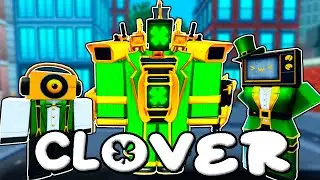 КЛЕВЕР ТИТАН И ЛЕПРЕКОН КАМЕРА МЕН ПРОТИВ СКИБИДИ ТУАЛЕТОВ В Skibidi Tower Defense РОБЛОКС !