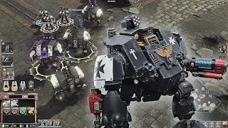 Black Templars DREADNOUGHTS vs Orks! Massive 3V3 Battle - Warhammer 40K Dawn of War 3