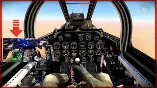 WarThunder PC - Flying FIRST Jet!! w/Thrustmaster HOTAS Flight RIG! | SLAPTrain