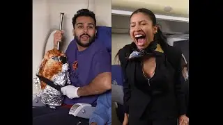 When ur eating on the plane (Reupload)