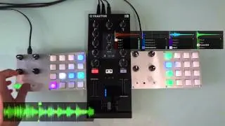 Digital Warrior Traktor step sequencer performance