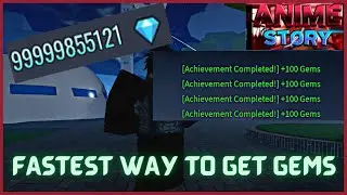 [ CODES ] FASTEST WAY TO GET GEMS in Anime Story Roblox