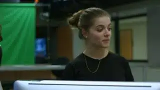 Alice Morel-Michaud de Junior Majeur visite Art et technologie des médias