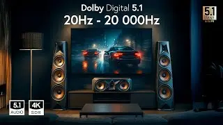 Feel the Bass, Hear the Details – 5.1 Surround Test | 20Hz to 20kHz