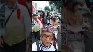 Aksi bela Palestina di Monas Minggu 5 November 2023