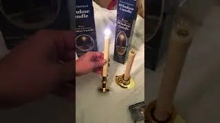 Dual Intensity  LED Window Candles - Battery Operated