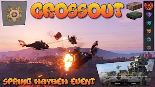 CROSSOUT - SPRING MAYHEM BRAWL IS CRAZY (RANKED EVENT + BATTLEPASS + CLASH OF ENGINEERS)