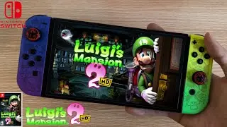 Luigi’s Mansion 2 HD on Nintendo Switch Gameplay | Nintendo Switch Oled Gameplay