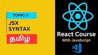 Jsx Syntax in React in Tamil