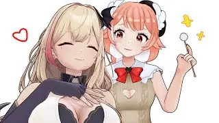 trying ASMR on each other ♡ @Kou_Mariya