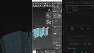 how to set equal space between edges in the 3dsmax