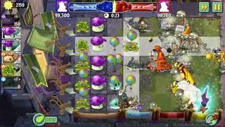 PVZ2   New Plant   Puffball   Arena Practice -Plants Vs Zombies 2