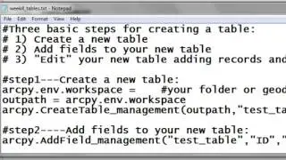 3) Creating Line Feature Classes Using Arcpy Scripting