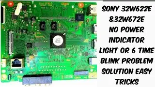 sony led tv no power indicator problem solution live. sony bravia no power problem.arunkumar maurya
