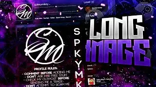 How To Get the LONG STEAM PROFILE IMAGES!