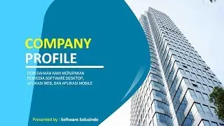 Membuat Slide Presentasi Profesional Company Profile di Powerpoint
