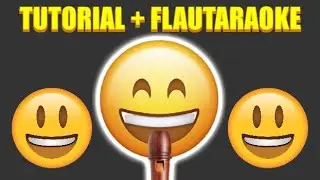 TUTORIAL HIMNO DE LA ALEGRIA EN FLAUTA DULCE, CANCION DE LA ALEGRIA EN FLAUTA DULCE - ERICK STUDIOS