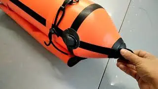 Подводная охота. Буй высокого давления, для охоты на купную рыбу