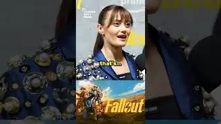 Ella Purnell tries hard not to spoil #Fallout