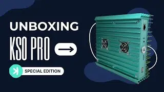 Unboxing the ICERIVER KS0 PRO Special Edition ASIC Miner | Collectors Edition!