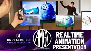 AMGI Studios' presentation for Unreal Engine's Build Virtual Event  - Realtime Rendering & Animation