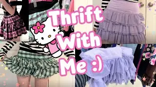 Thrift With Me - Egirl / Alt / Scene / Emo Secondhand Fashion Haul 2021