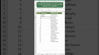 Usage of Flash Fill in Excel #excel #excelsheet #flashfill