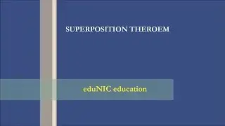 superposition theorem with solved example (circuit analysis)