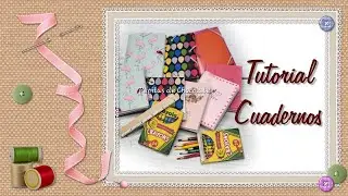 HOW TO MAKE NOTEBOOKS and SUPPLY for DOLLS BACKPACKS